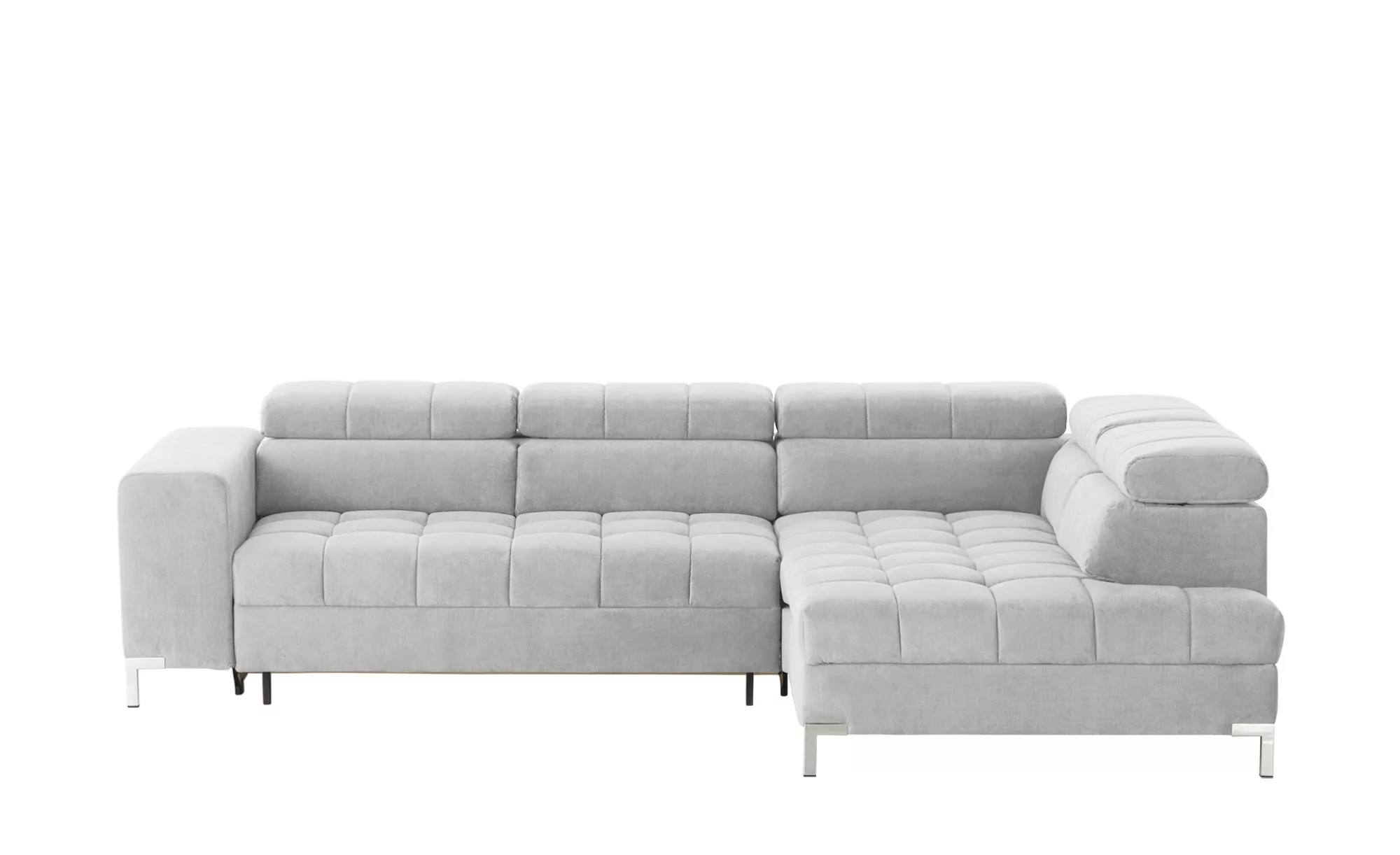 Ecksofa - grau - 97 cm - Polstermöbel > Sofas > Ecksofas - Möbel Kraft günstig online kaufen