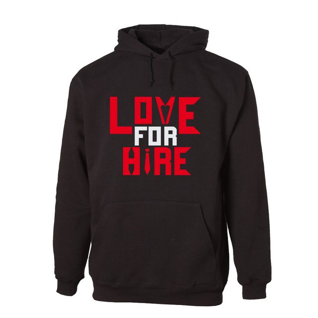 G-graphics Hoodie Love for hire mit trendigem Frontprint mit Spruch günstig online kaufen