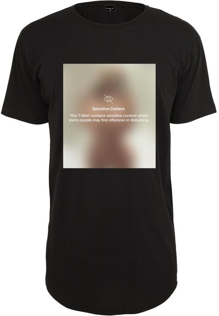 MisterTee Kurzarmshirt "Herren Sensitive Content Tee" günstig online kaufen