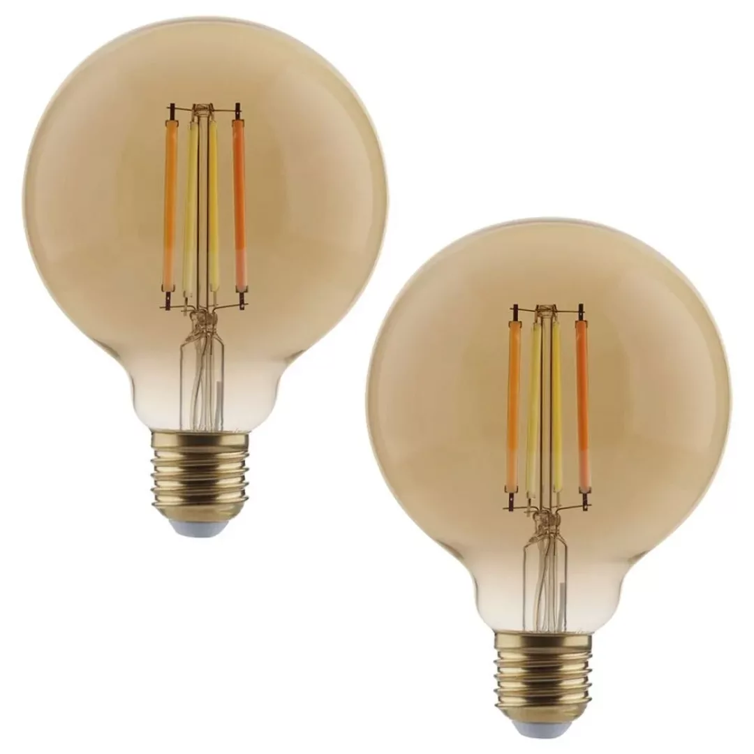 SHYNE | Smartes ZigBee LED Leuchtmittel E27, amber,  tunable white, Globe - günstig online kaufen