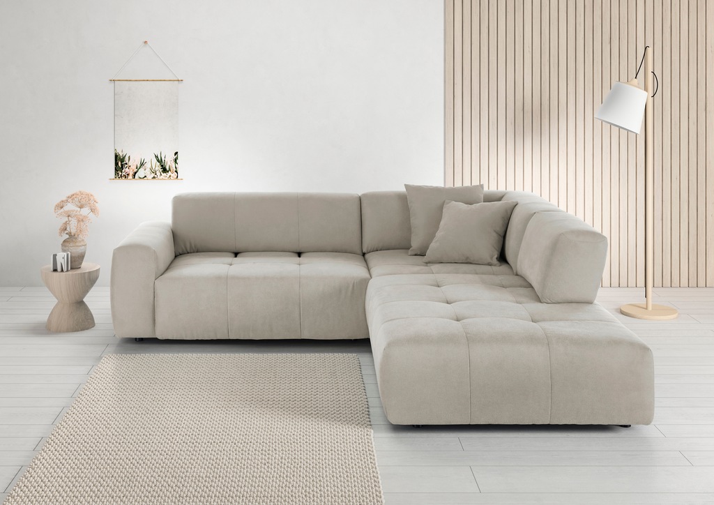 3C Candy Ecksofa "Yoshy Komfortsofa, bequem und modern, hochwertige Verarbe günstig online kaufen