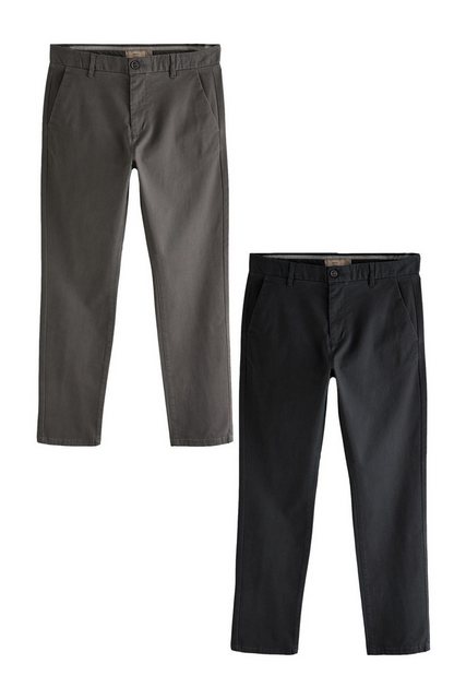 Next Chinohose Slim Fit Chinohose mit Stretch (2-tlg) günstig online kaufen