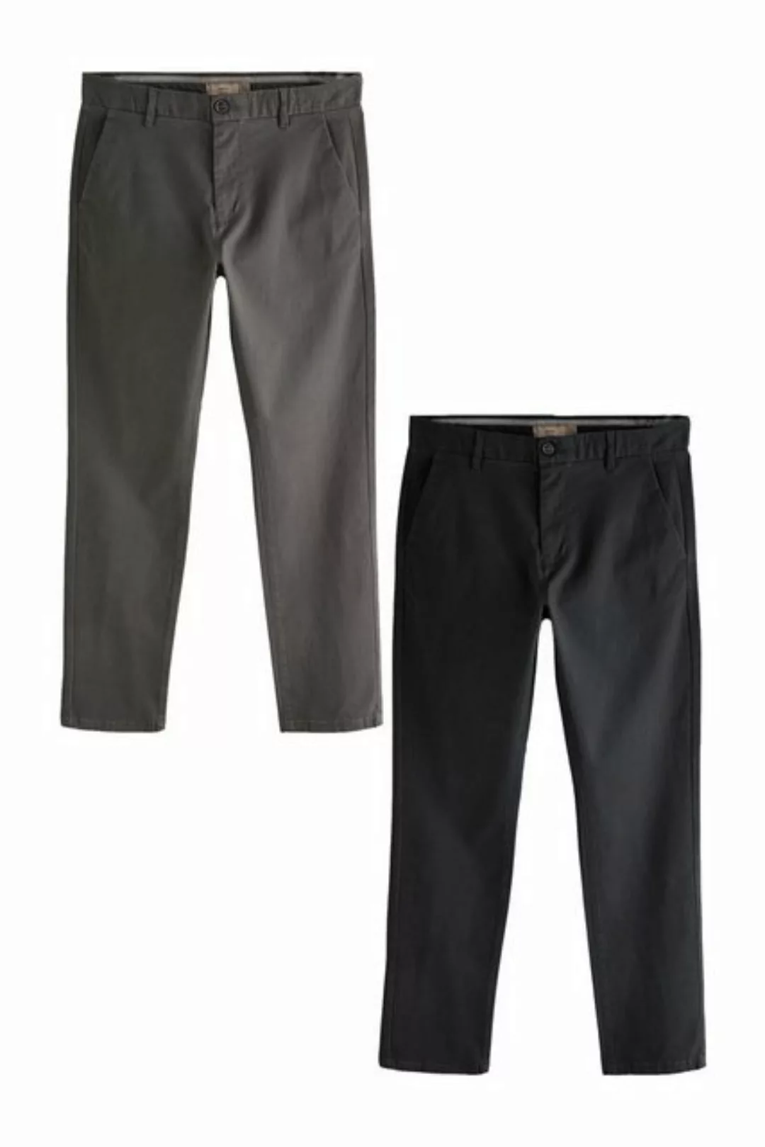 Next Chinohose Slim Fit Chinohose mit Stretch (2-tlg) günstig online kaufen