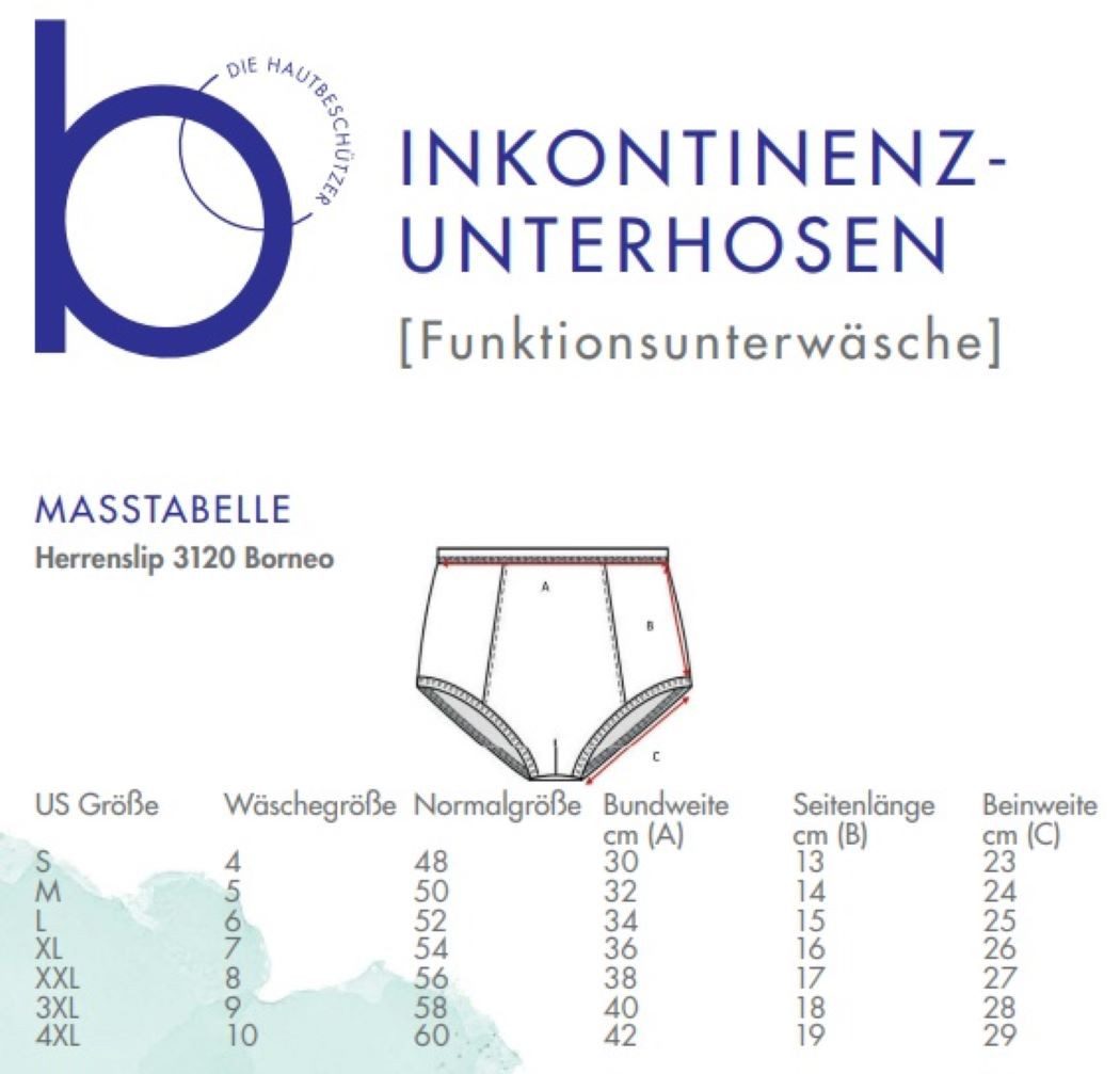 bene-vit Inkontinenzslip Herren-Slip Borneo mit Saugeinlage günstig online kaufen