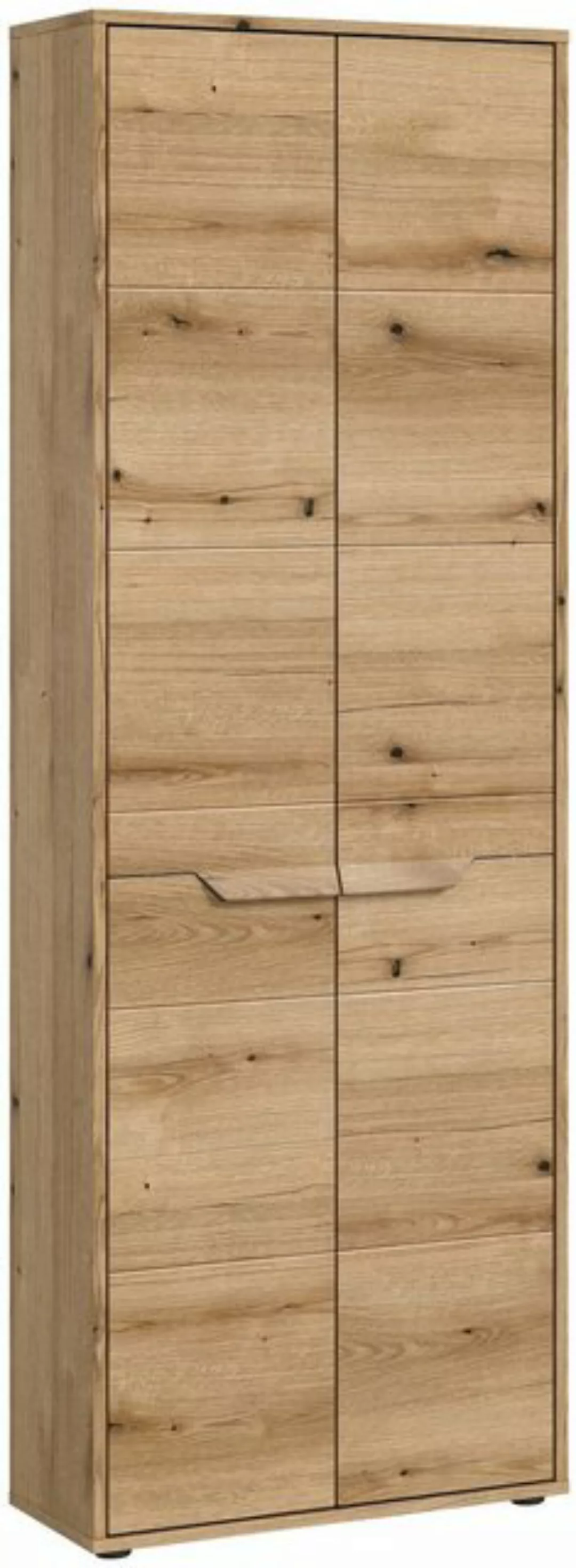 xonox.home Hochschrank in Evoke Oak, Spannplatte/MDF - 64x189x32cm (BxHxT) günstig online kaufen