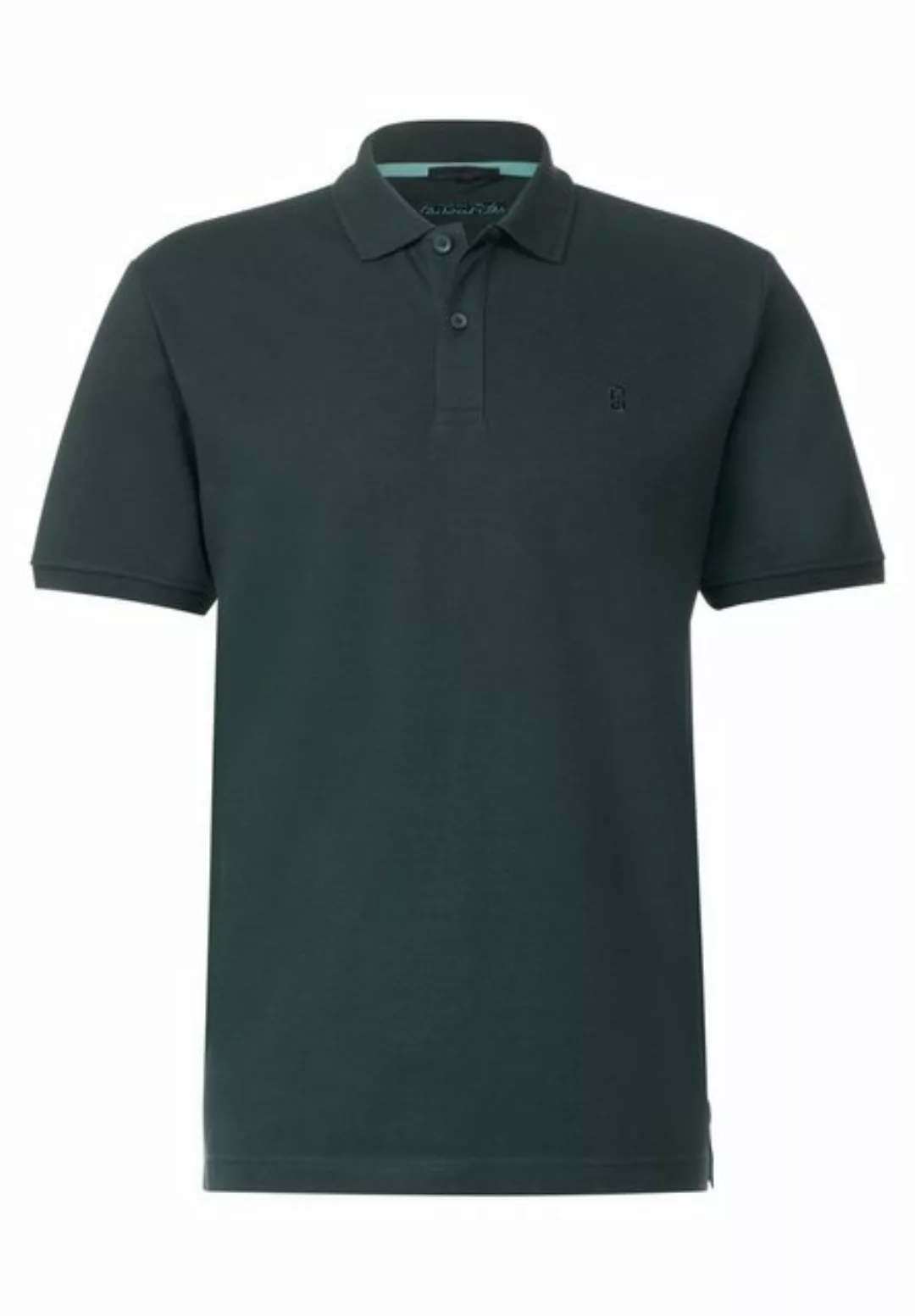 STREET ONE MEN Poloshirt, in Unifarbe günstig online kaufen