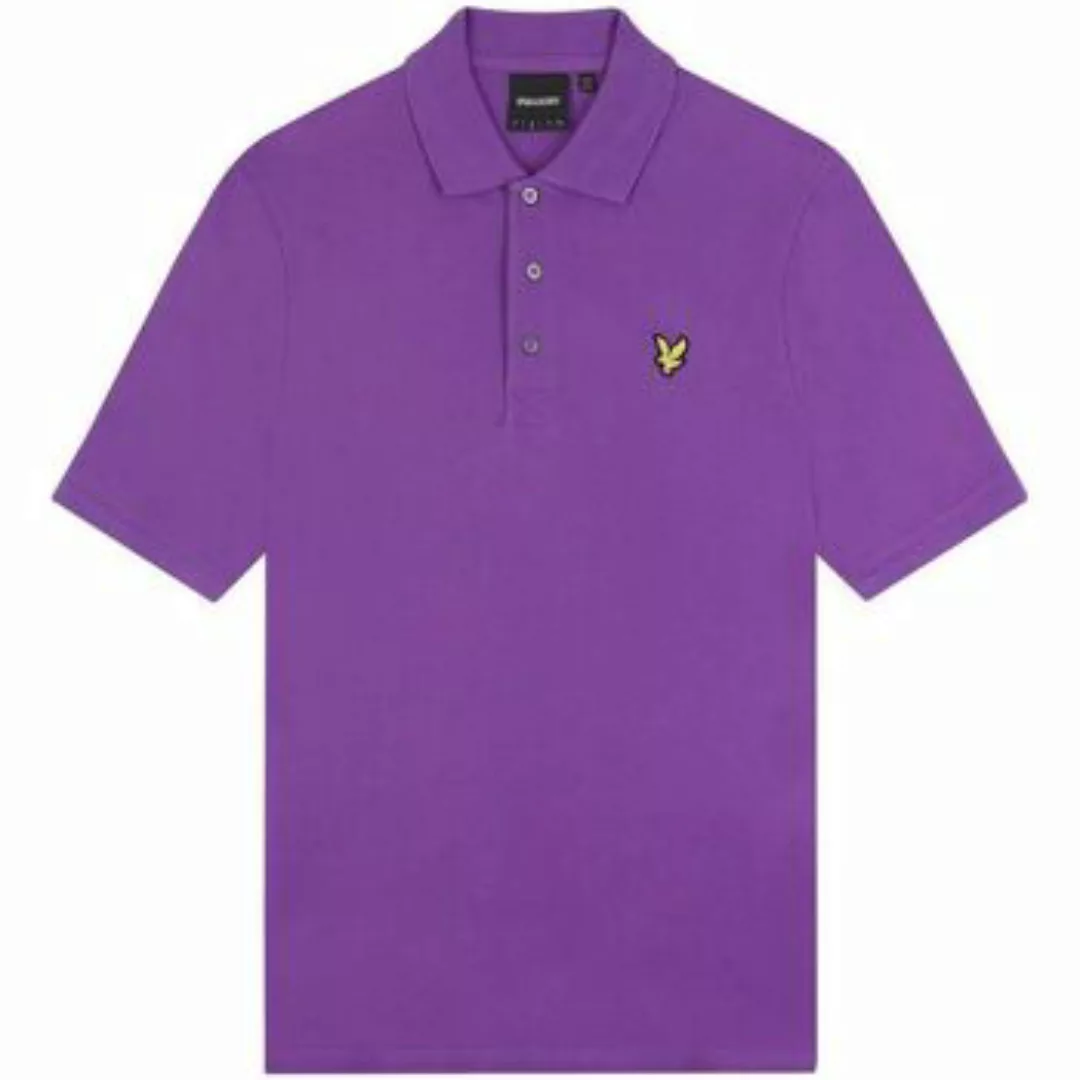 Lyle & Scott  T-Shirts & Poloshirts SP400VOG POLO SHIRT-X155 CARD PURPLE günstig online kaufen