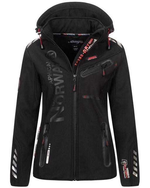 Geographical Norway Softshelljacke Damen Softshelljacke Übergangsjacke Früh günstig online kaufen