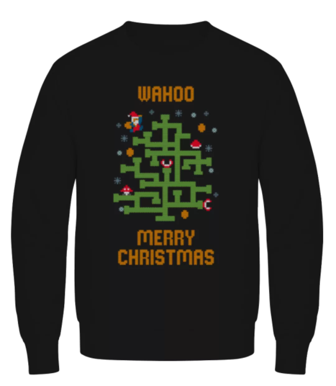 Merry Christmas Ugly Mario · Männer Pullover günstig online kaufen