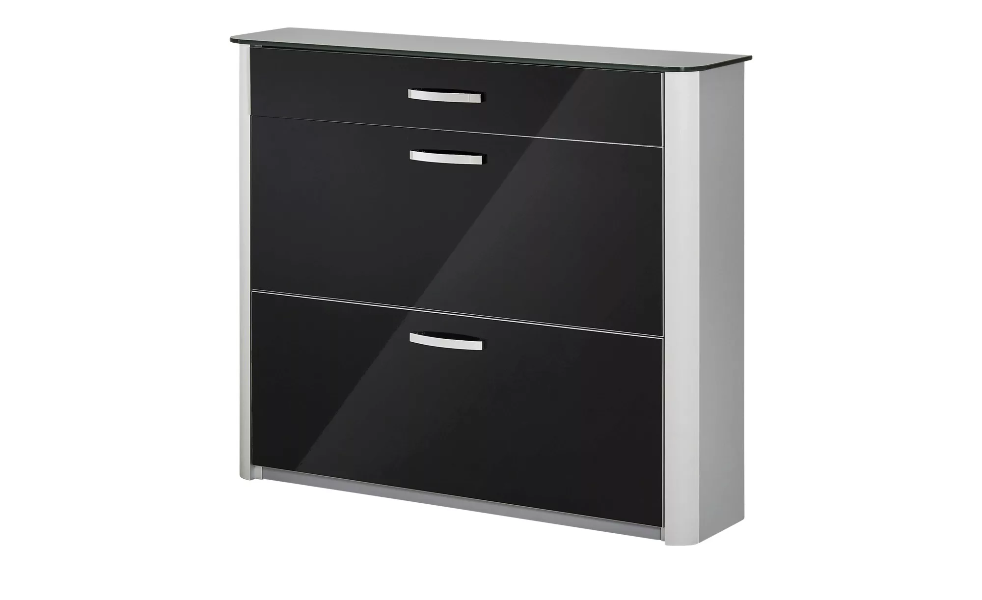 Schuhschrank - schwarz - 117 cm - 97 cm - 28 cm - Garderoben & Kleiderstang günstig online kaufen