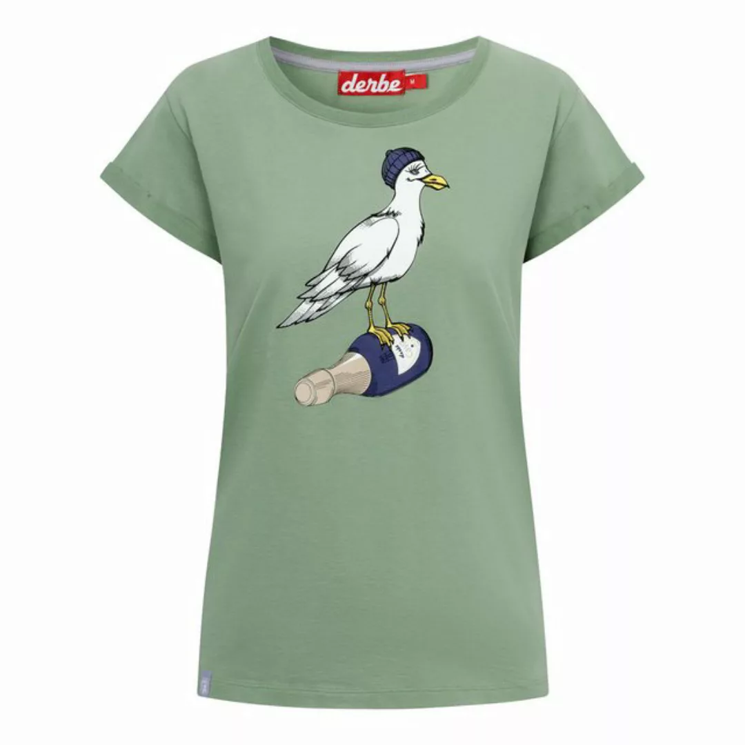 Derbe T-Shirt "Sturmmöwin", Maritim, Nachhaltig, Organic Cotton, Möwe günstig online kaufen