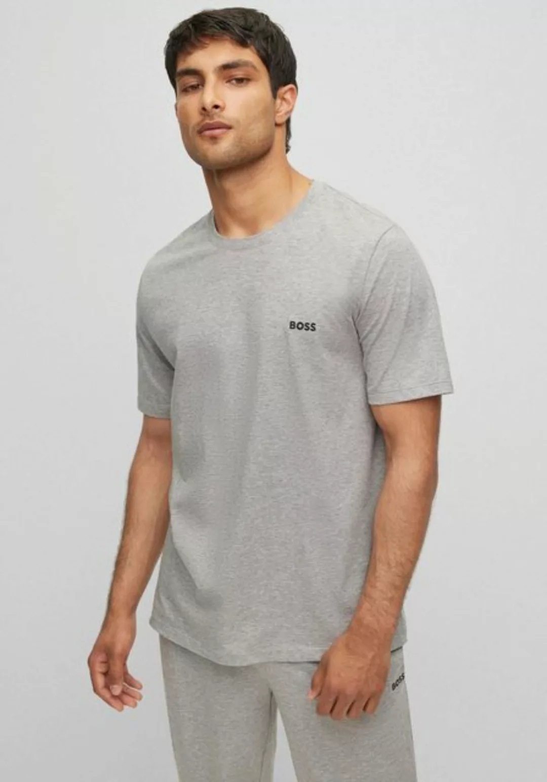 BOSS T-Shirt mit Brustlogo günstig online kaufen