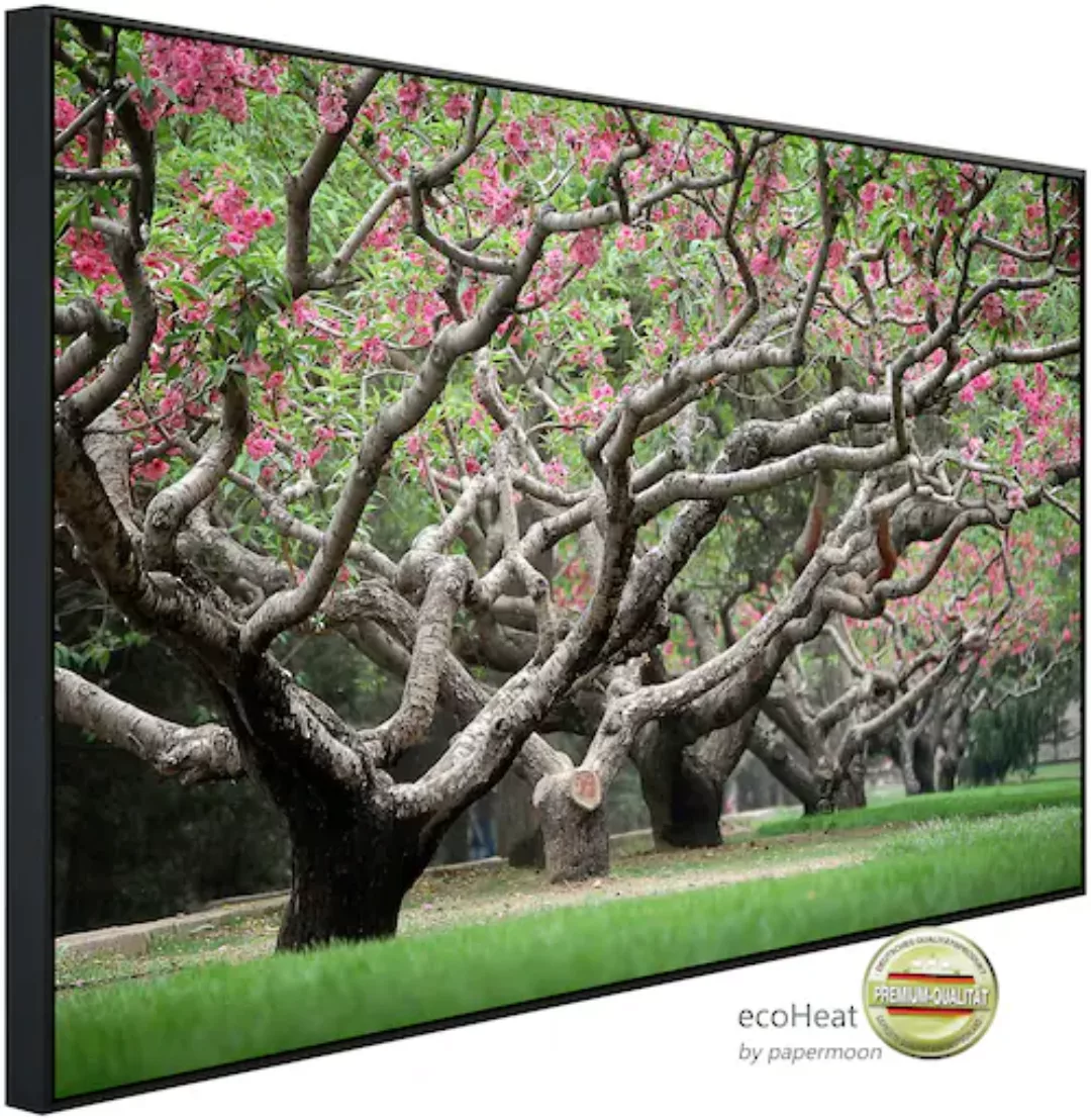 Papermoon Infrarotheizung »Frühlingspfirsichbäume« günstig online kaufen