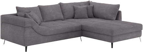 Mr. Couch Ecksofa "Portofino, L-Form", Mit Kaltschaumpolsterung, bis 140 kg günstig online kaufen