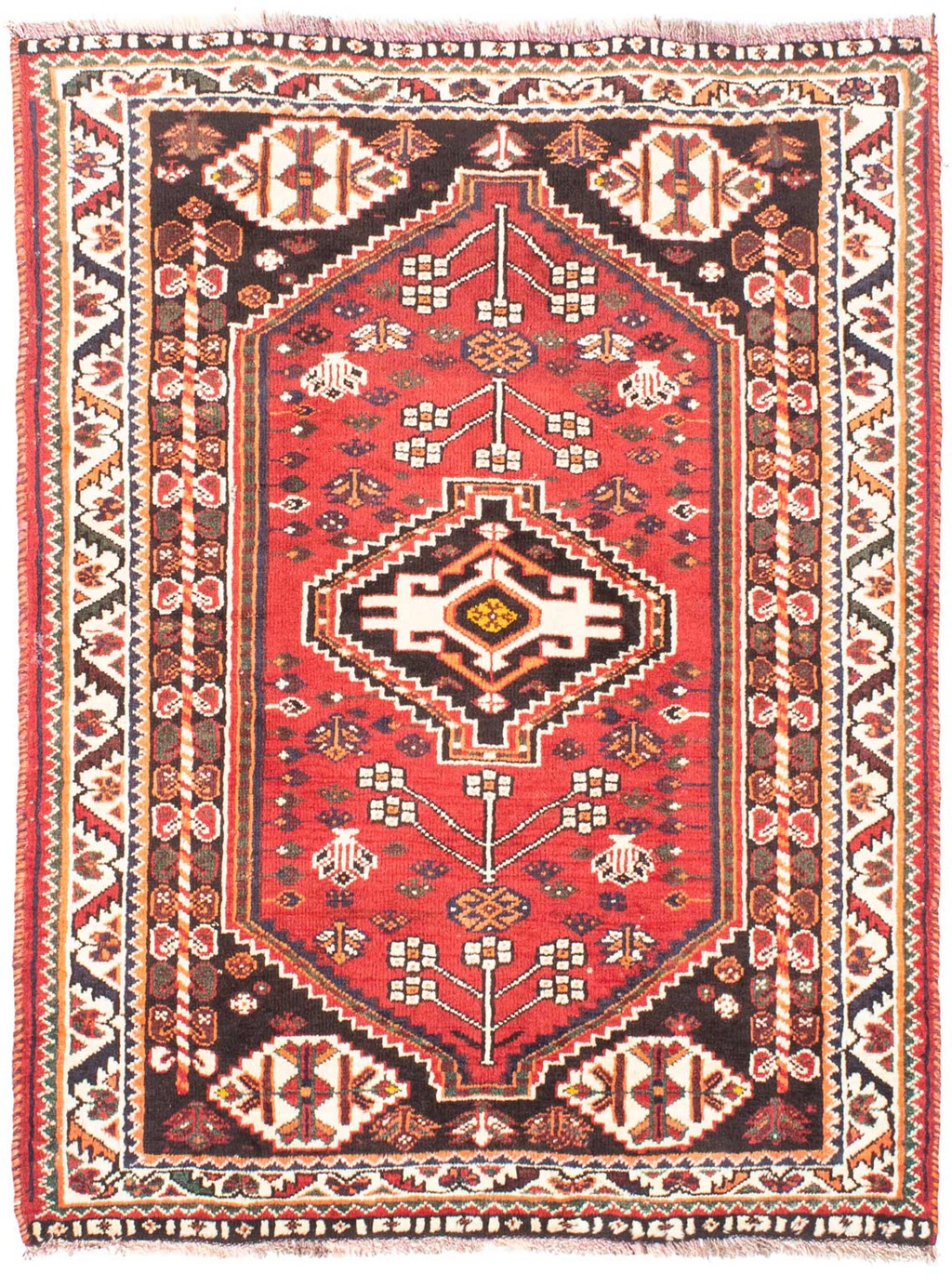 morgenland Orientteppich »Perser - Nomadic - 147 x 110 cm - rot«, rechtecki günstig online kaufen