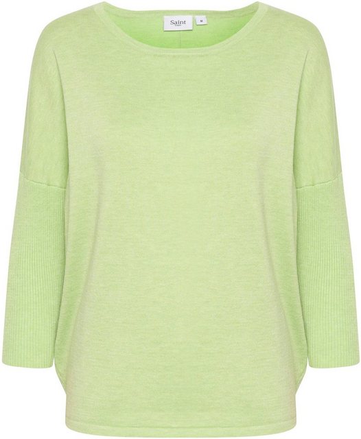 Saint Tropez Rundhalspullover A2561, MilaSZ R-Neck Pullover günstig online kaufen