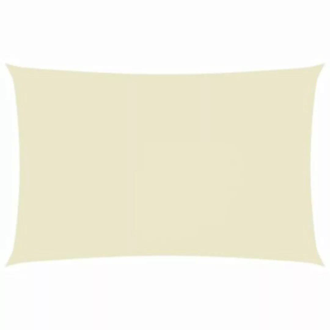 Sonnensegel Oxford-gewebe Rechteckig 2x5 M Cremeweiß günstig online kaufen