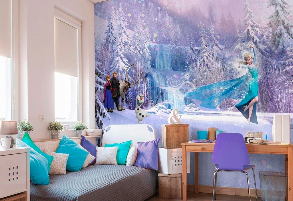 Komar Fototapete Frozen Forest 368 cm x 254 cm FSC® günstig online kaufen