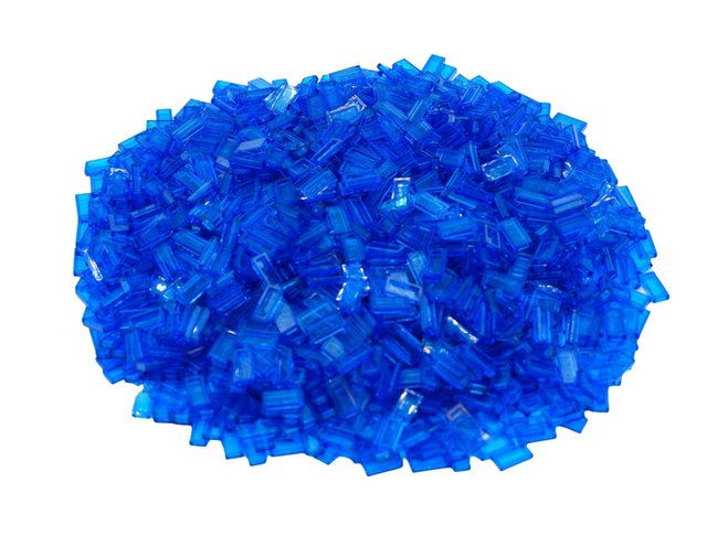 LEGO® Spielbausteine LEGO® 1x2 Fliesen Transparent Blau - 3069b NEU! Menge günstig online kaufen