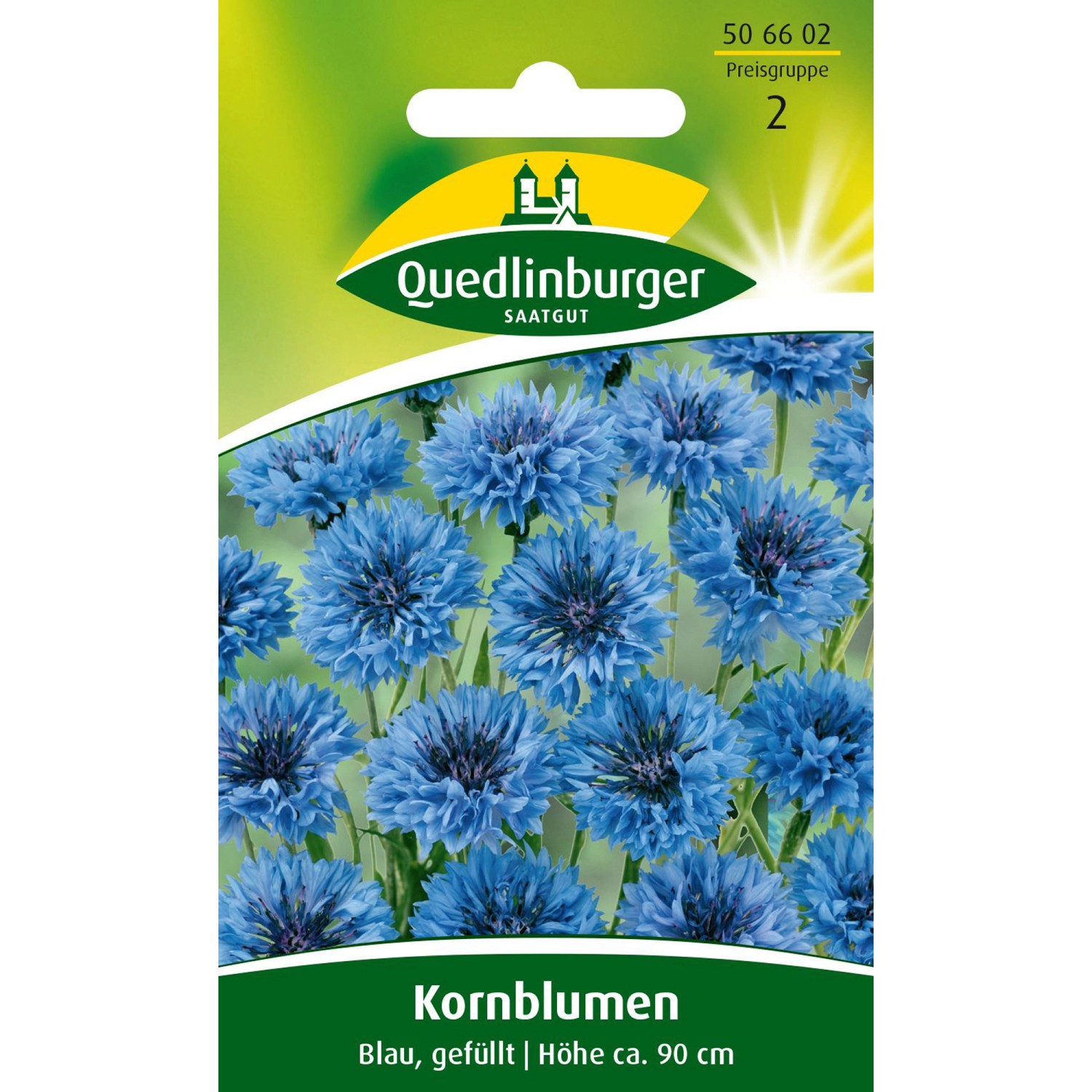 Quedlinburger Kornblume ''Blau gefüllt'' günstig online kaufen