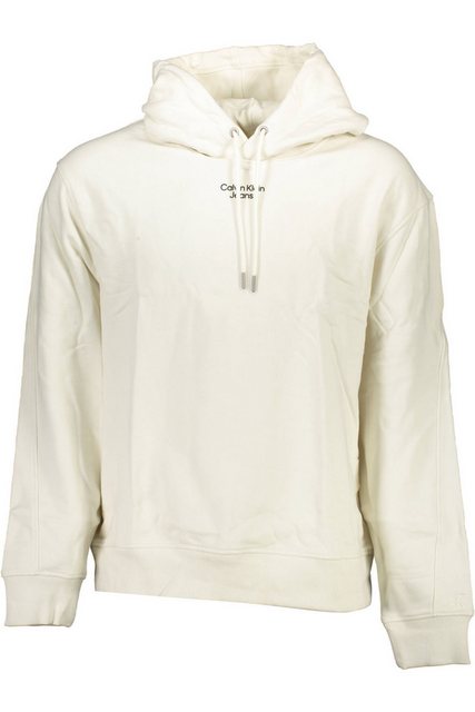 Calvin Klein Jeans Sweatshirt Stylisches Weißes Herren-Sweatshirt mit Logo- günstig online kaufen