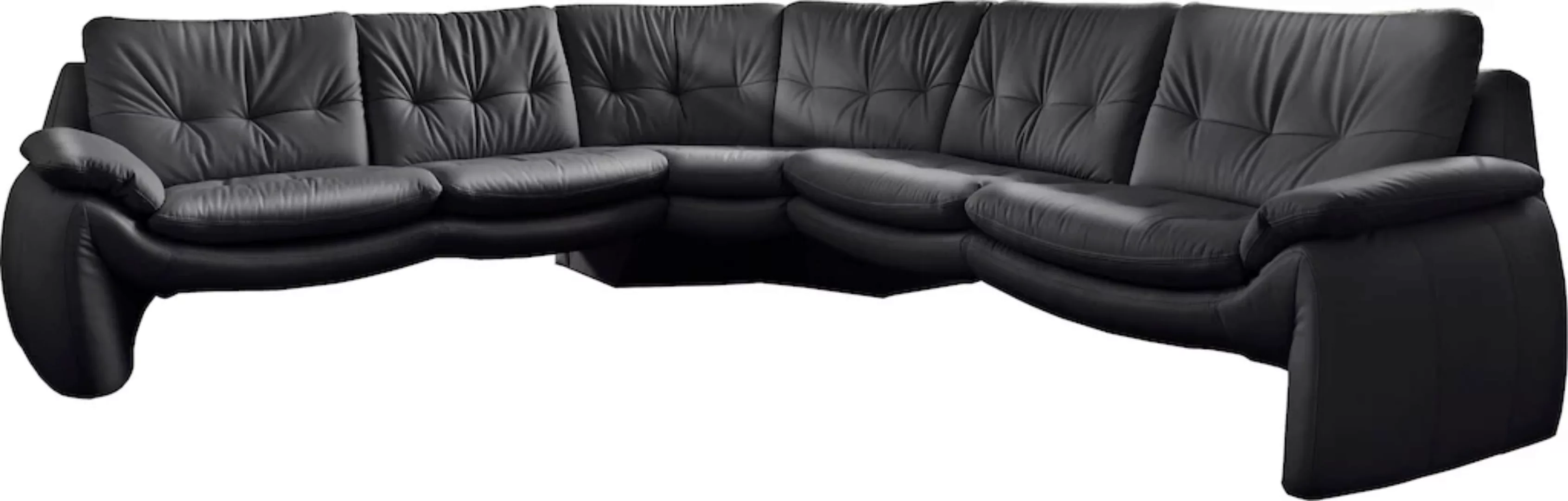 Places of Style Ecksofa Luna L-Form, in einzigartiger Optik günstig online kaufen