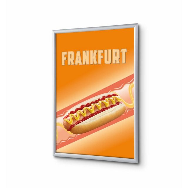 Showdown Displays Hängevitrine A4 - Komplett-Set - Hot Dog Spanisch - Orang günstig online kaufen