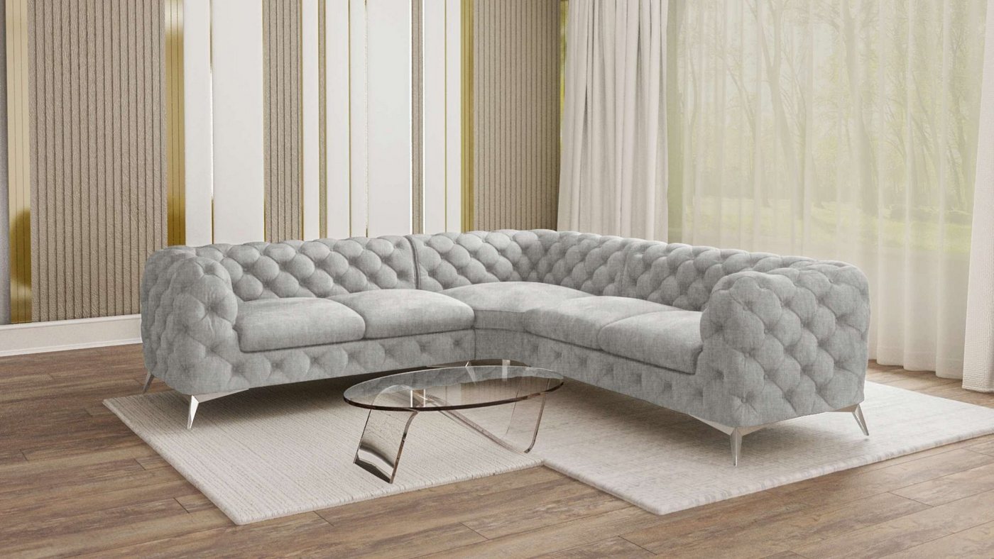 99rooms Ecksofa Medina, L-Form, Eckcouch, Design günstig online kaufen