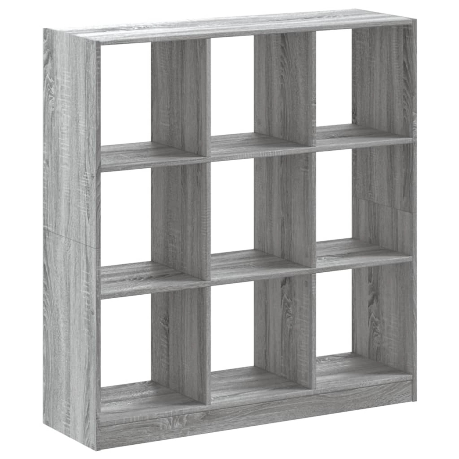 vidaXL Bücherregal Grau Sonoma 102x32x108 cm Holzwerkstoff günstig online kaufen