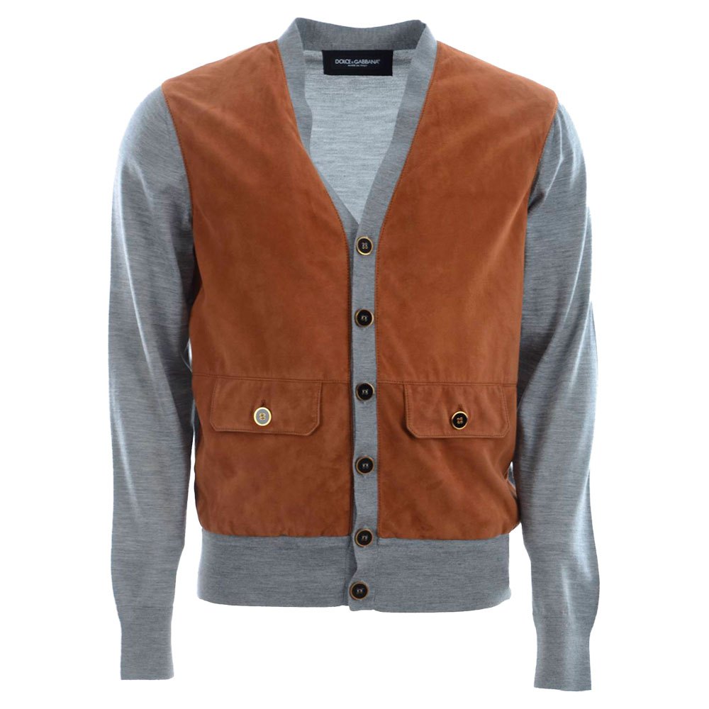 Dolce & Gabbana 738354 V-ausschnitt Sweater 54 Brown günstig online kaufen