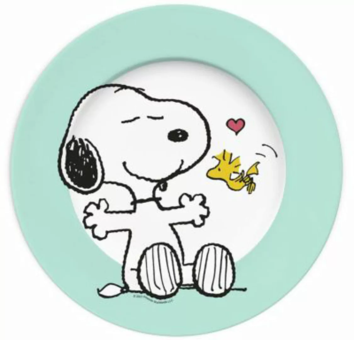 Geda Labels Teller Snoopy Kids 20,5cm Kinderteller bunt günstig online kaufen