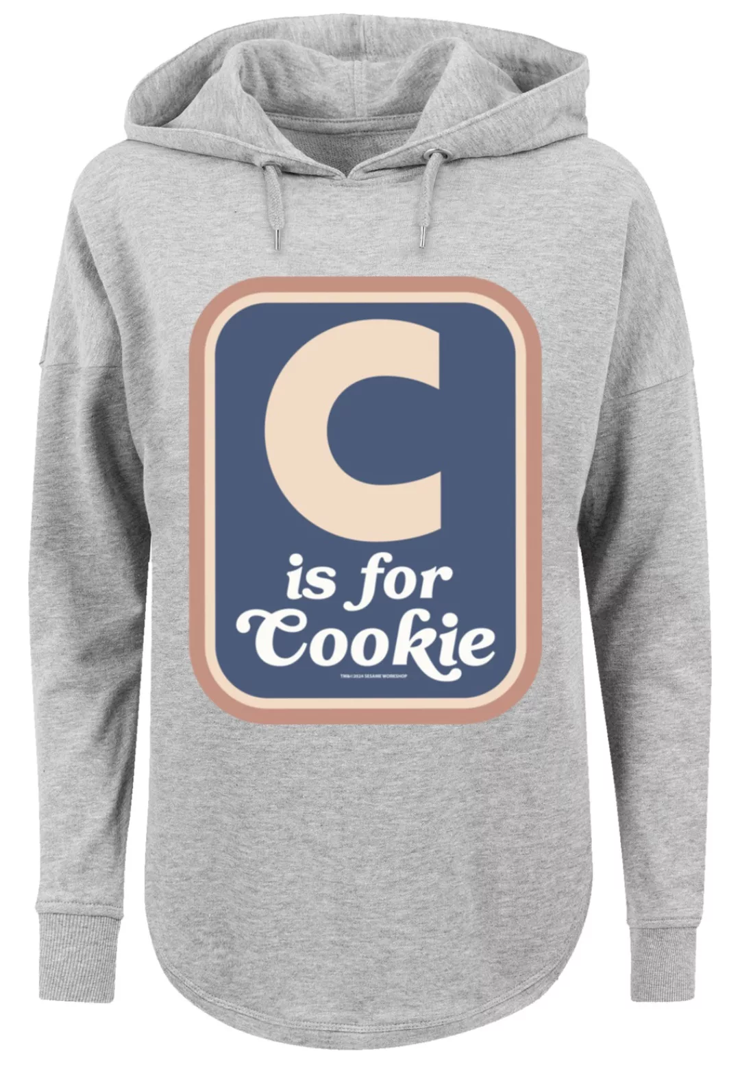 F4NT4STIC Kapuzenpullover "Sesamstraße C is for Cookie", Premium Qualität, günstig online kaufen