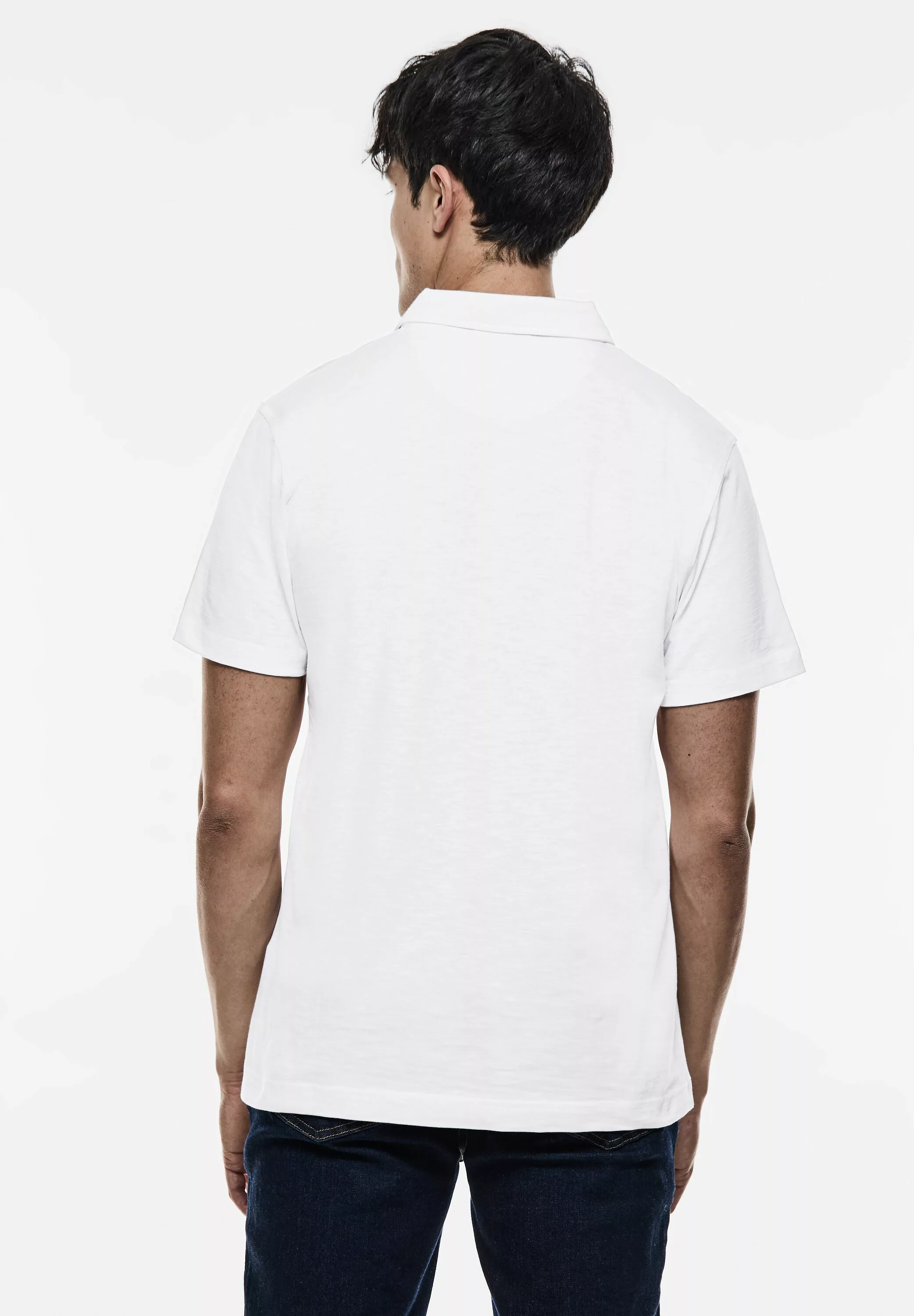 STREET ONE MEN Print-Shirt im soften Baumwoll-Mix günstig online kaufen