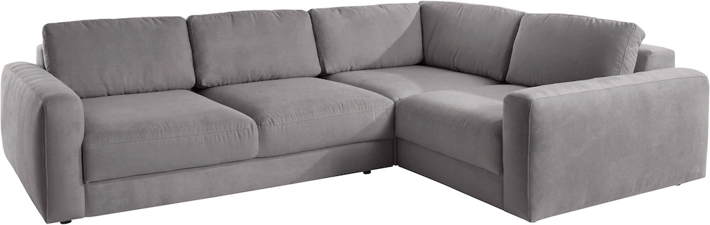 Places of Style Ecksofa "Bloomfield, L-Form", extra tiefe Sitzfläche, wahlw günstig online kaufen