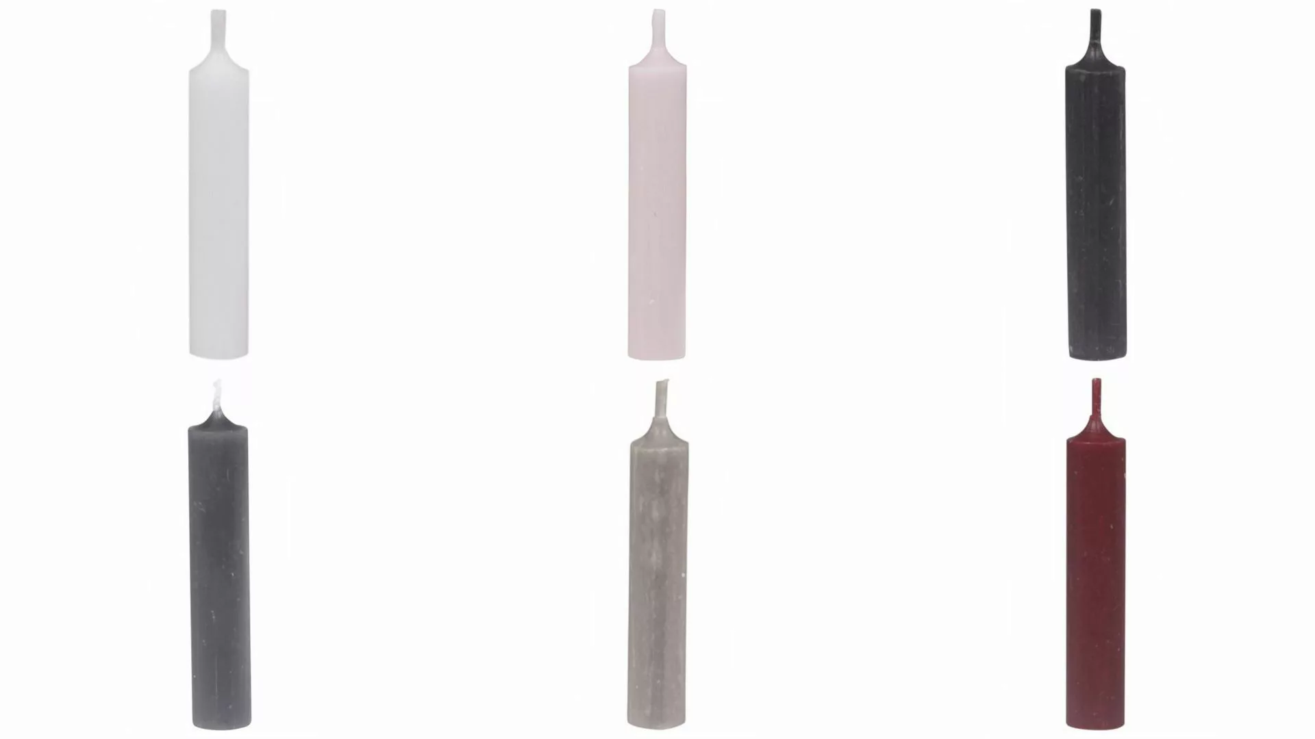 Mini Stabkerze H. 11 cm taupe günstig online kaufen