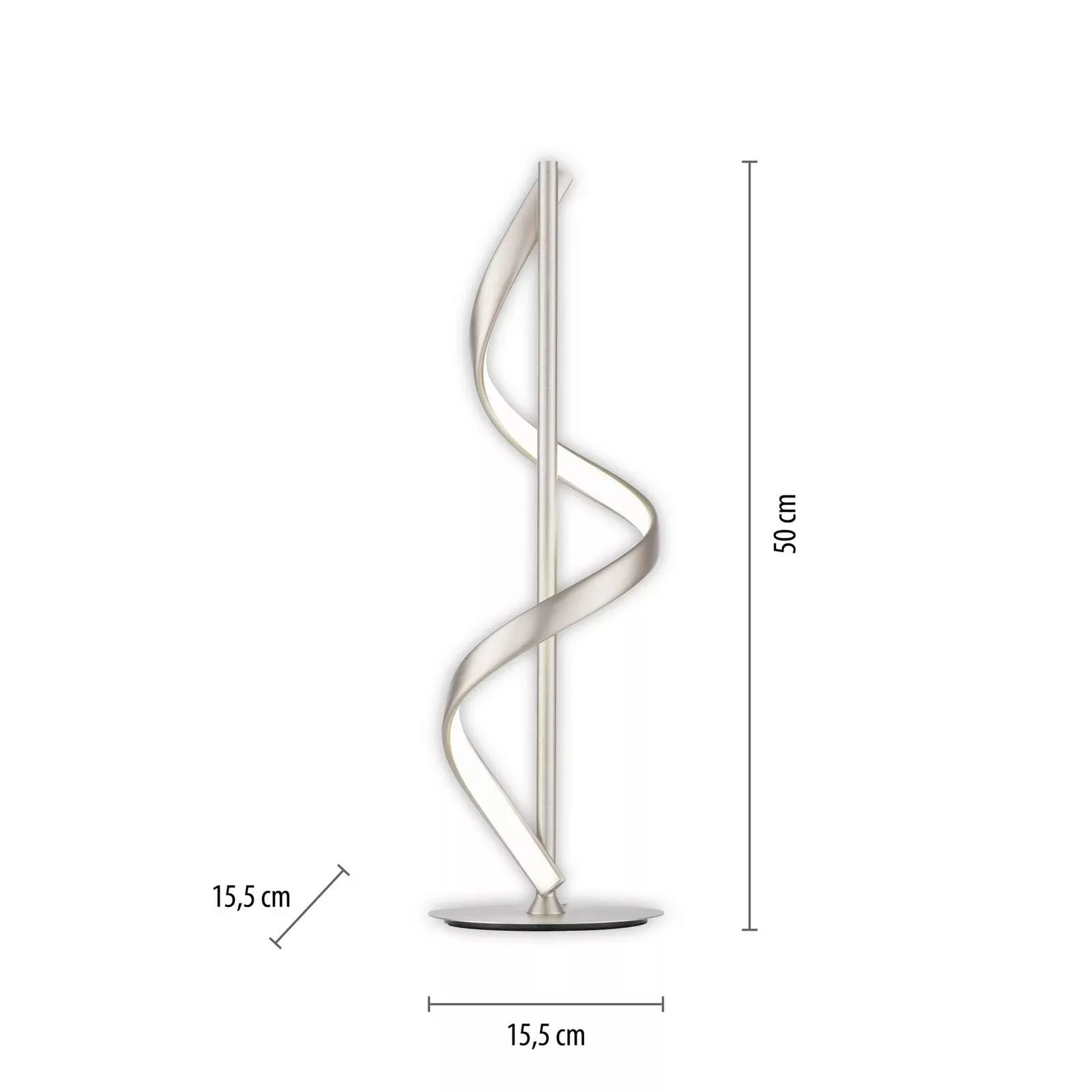 Paul Neuhaus Q-Swing LED-Tischleuchte, stahl günstig online kaufen