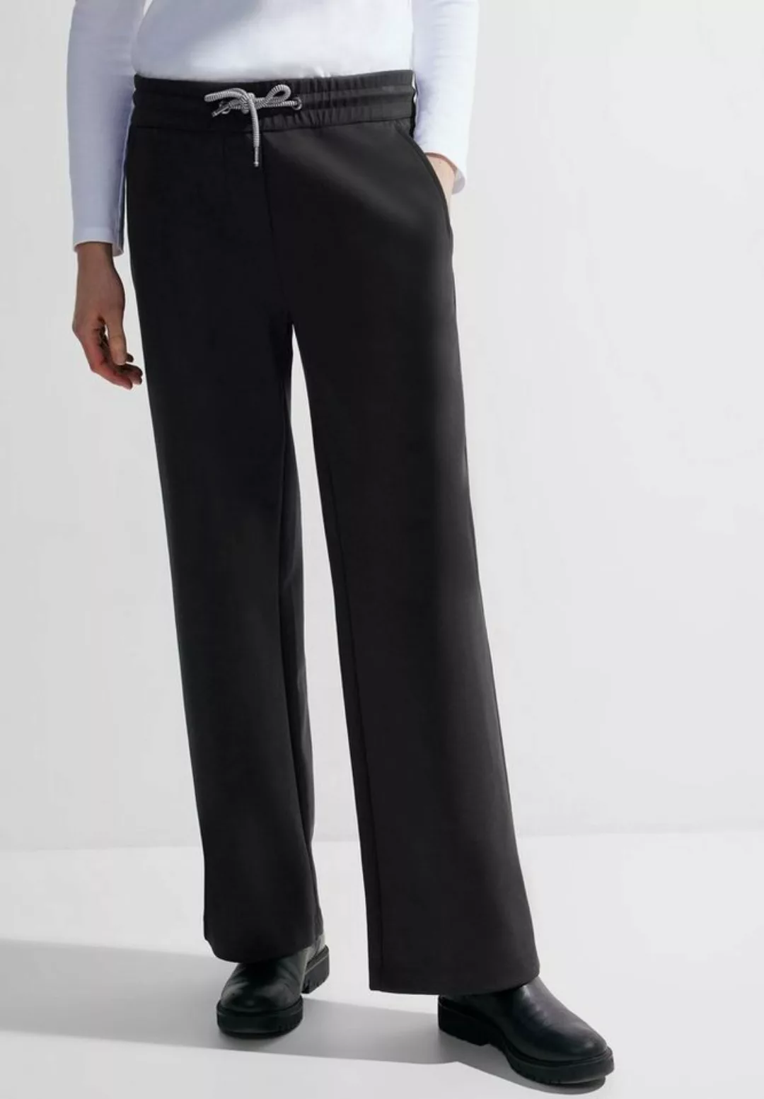 Cecil Culotte Style Neele Solid im Loose Fit günstig online kaufen