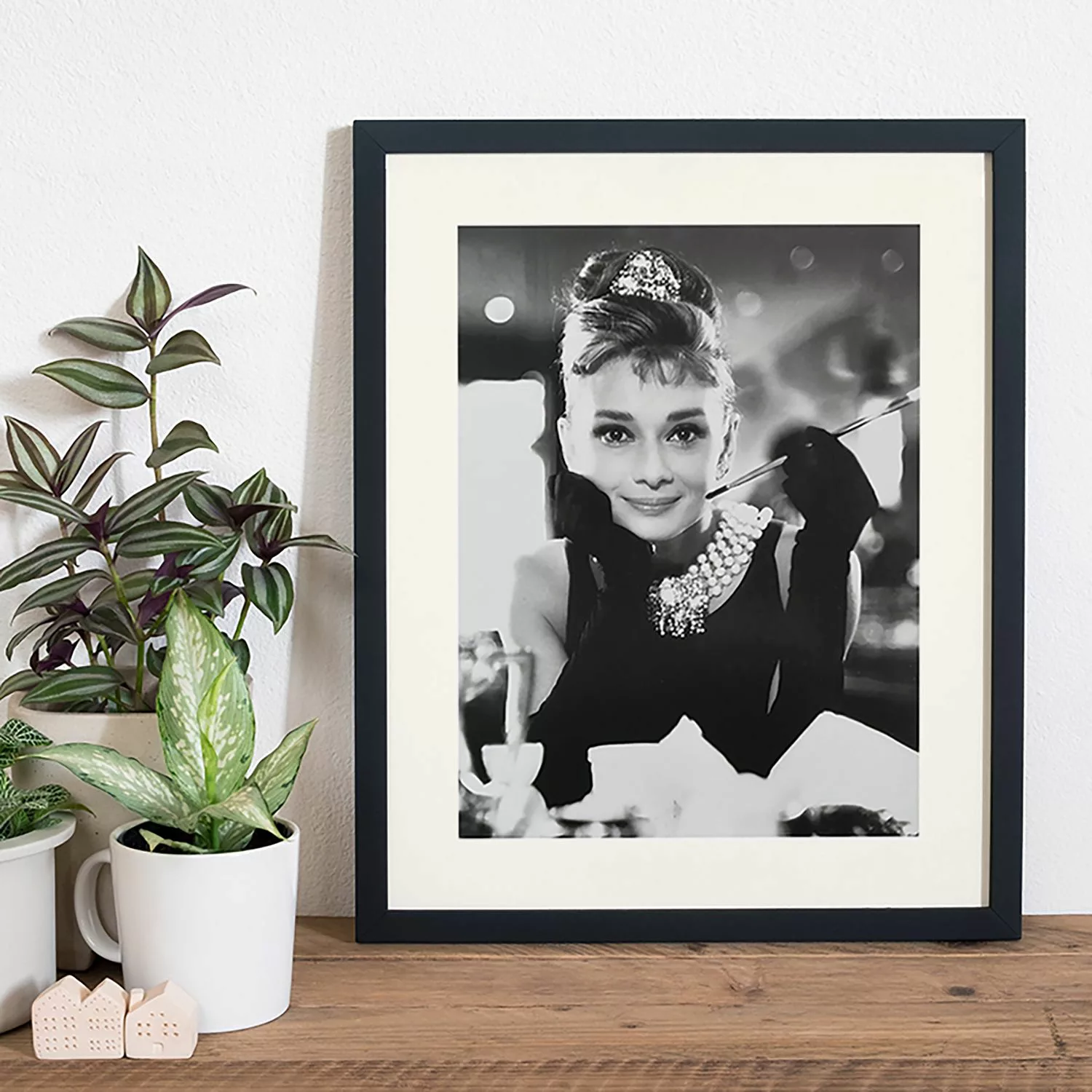 Any Image Wandbild Frühstück bei Tiffany schwarz Gr. 40 x 50 günstig online kaufen