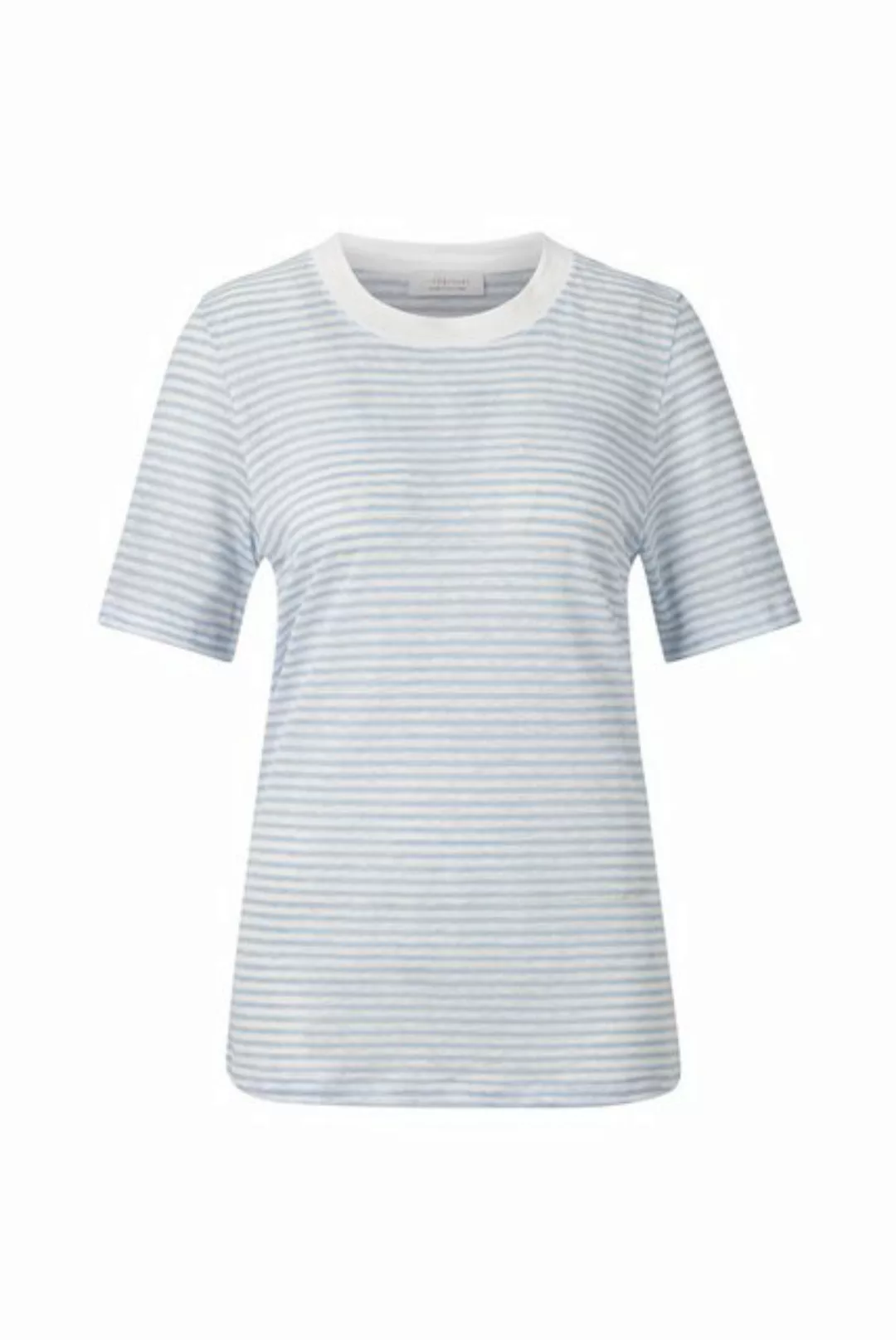Rich & Royal T-Shirt striped linen T-Shirt günstig online kaufen
