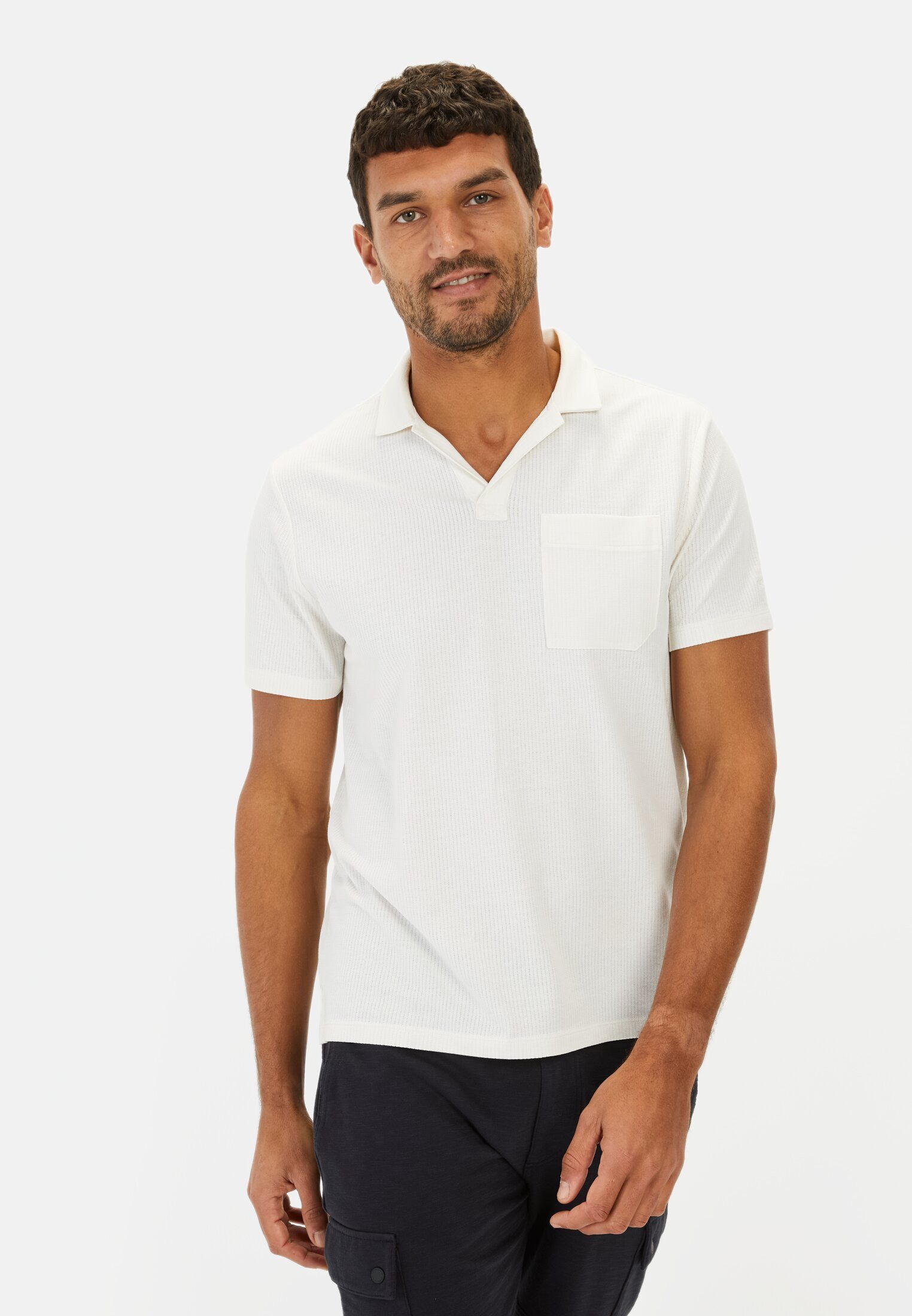 camel active Poloshirt mit Brusttasche Shirts_Poloshirt günstig online kaufen
