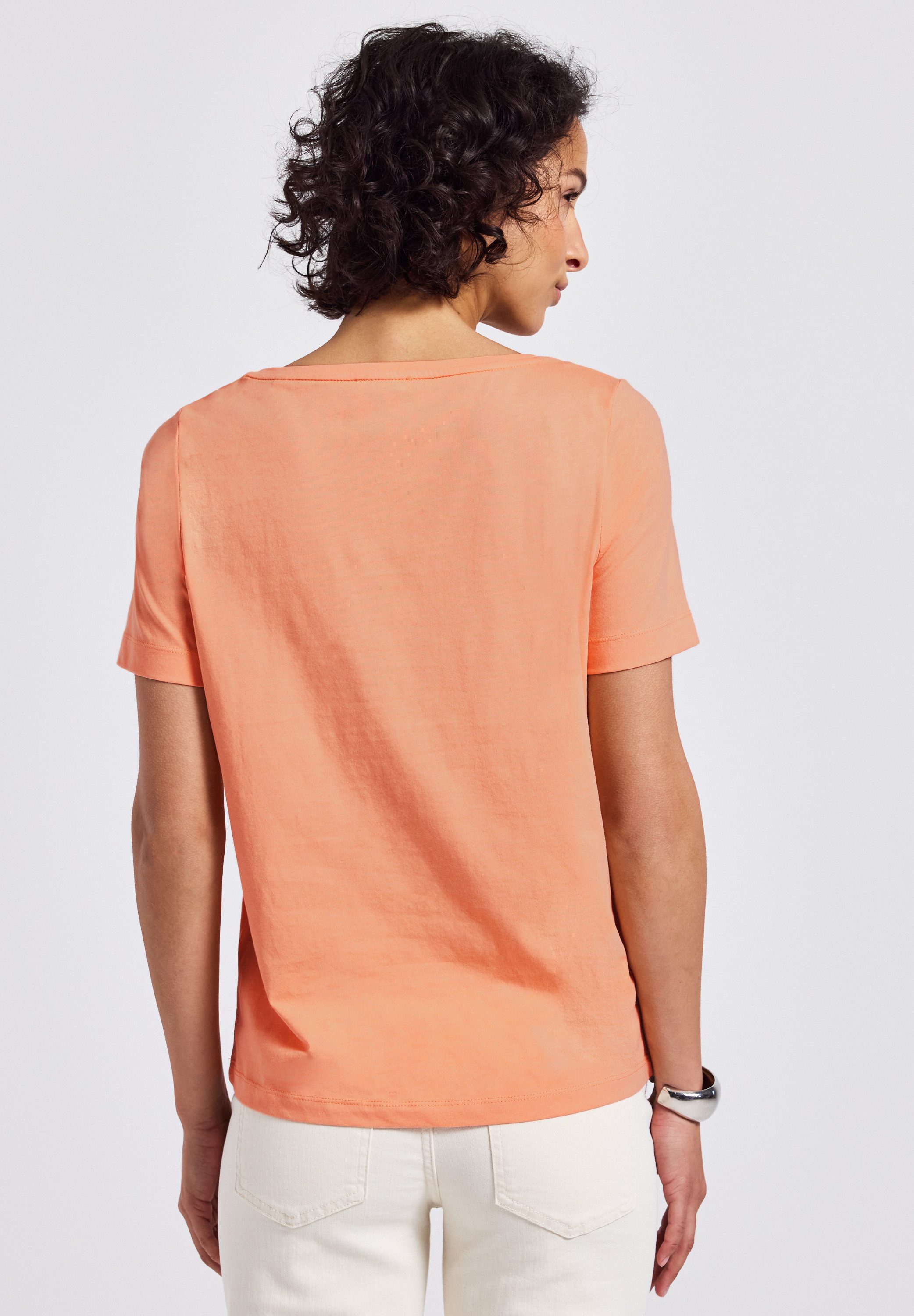 STREET ONE T-Shirt, aus reiner Baumwolle günstig online kaufen
