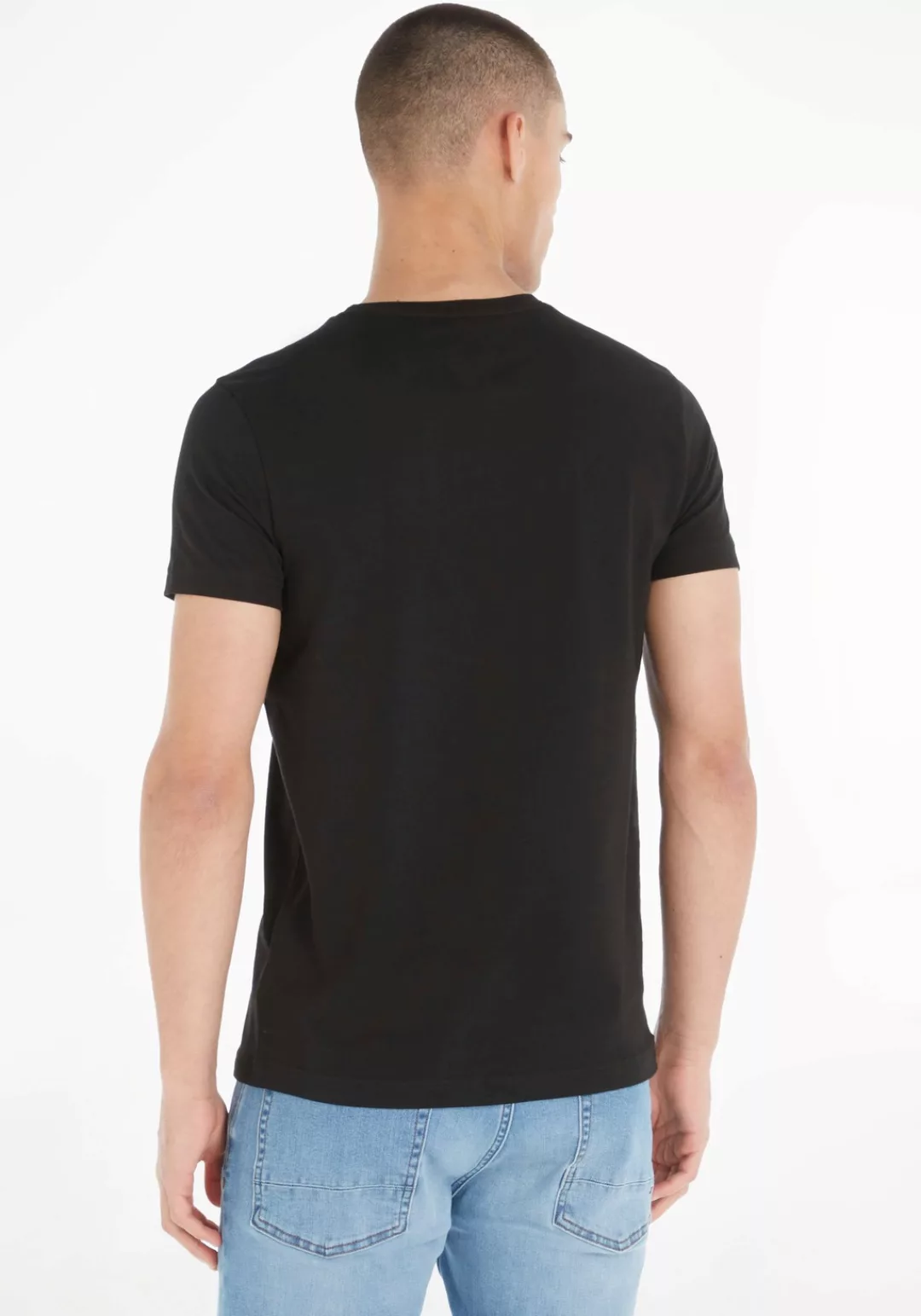 Tommy Hilfiger T-Shirt V-Shirt Stretch Slim günstig online kaufen