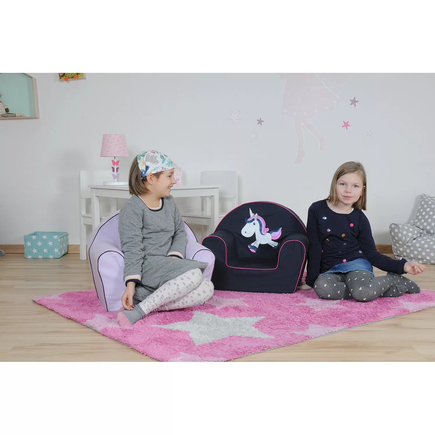 Knorrtoys® Sessel »UMA. Das Einhorn, lila« günstig online kaufen