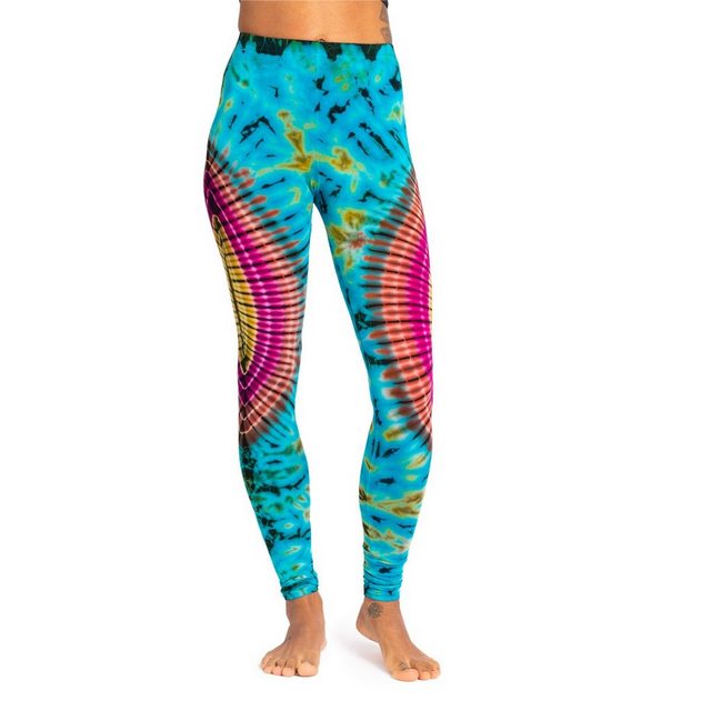 PANASIAM Leggings Unikat Batik Leggings 'Sonne' aus natürlicher Viskose Goa günstig online kaufen