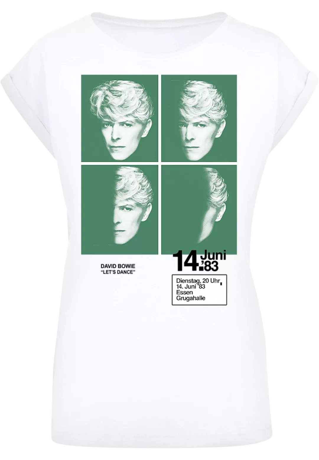 F4NT4STIC T-Shirt "David Bowie 1983 Concert Poster", Print günstig online kaufen