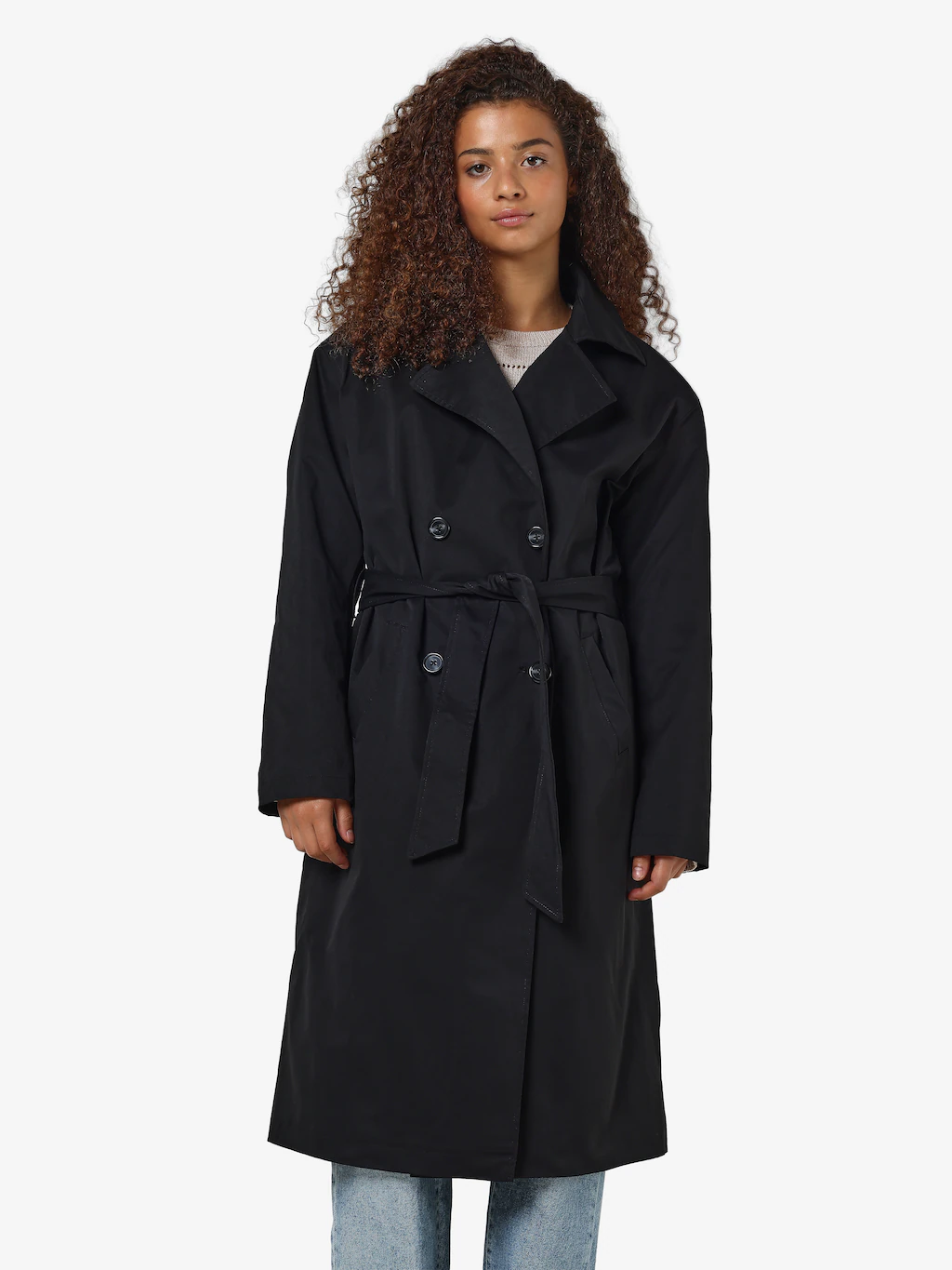 Noisy may Trenchcoat "NMMANYA L/S TRENCHCOAT NOOS" günstig online kaufen