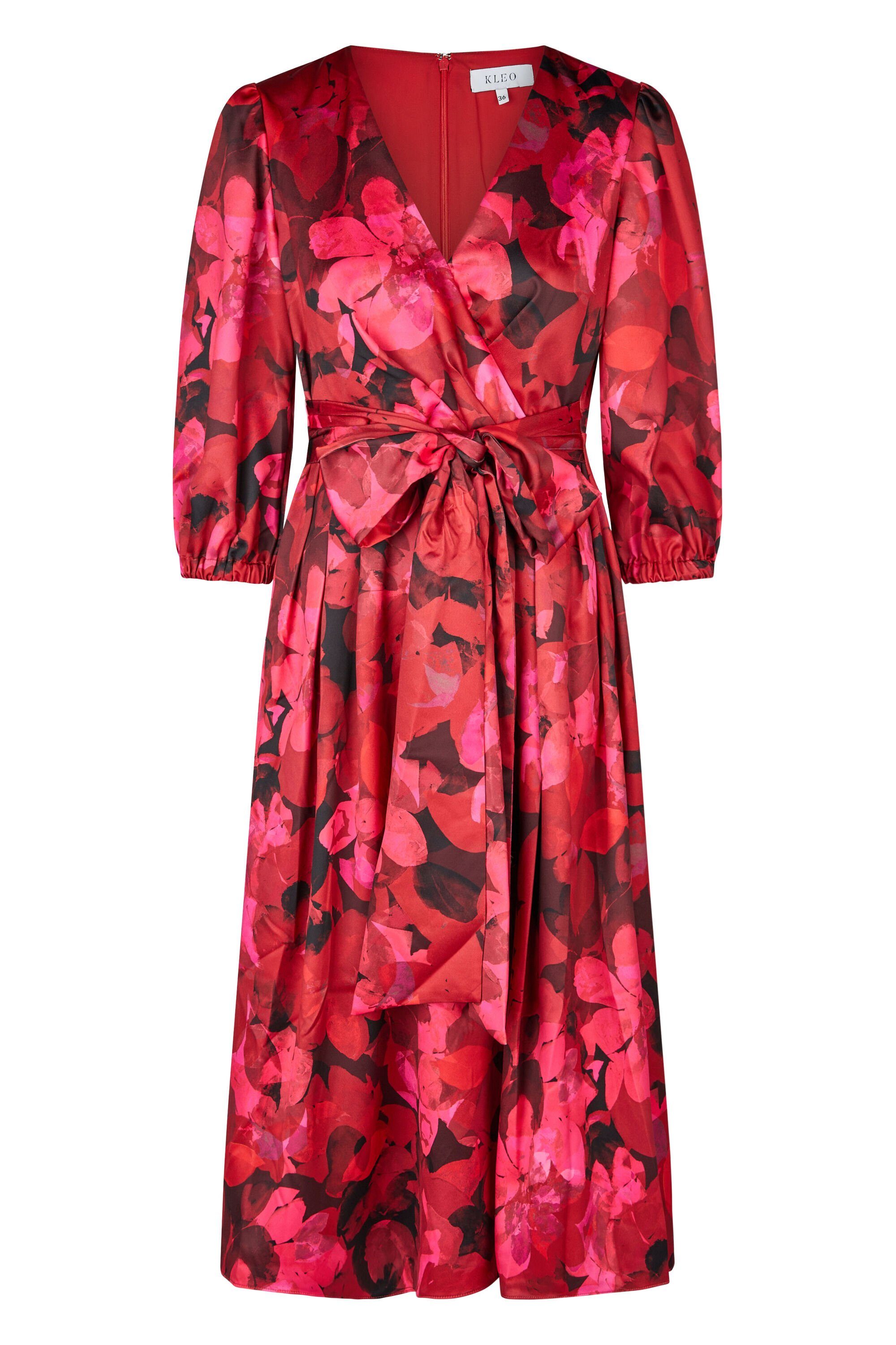 Kleo Abendkleid (1-tlg) Elegant schimmernder Satinstoff günstig online kaufen