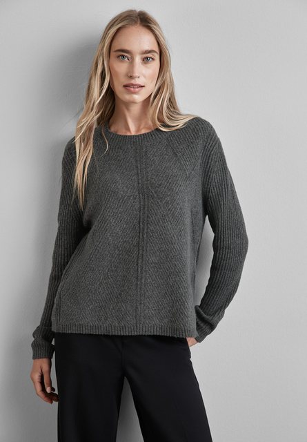 STREET ONE Strickpullover aus softem Materialmix günstig online kaufen