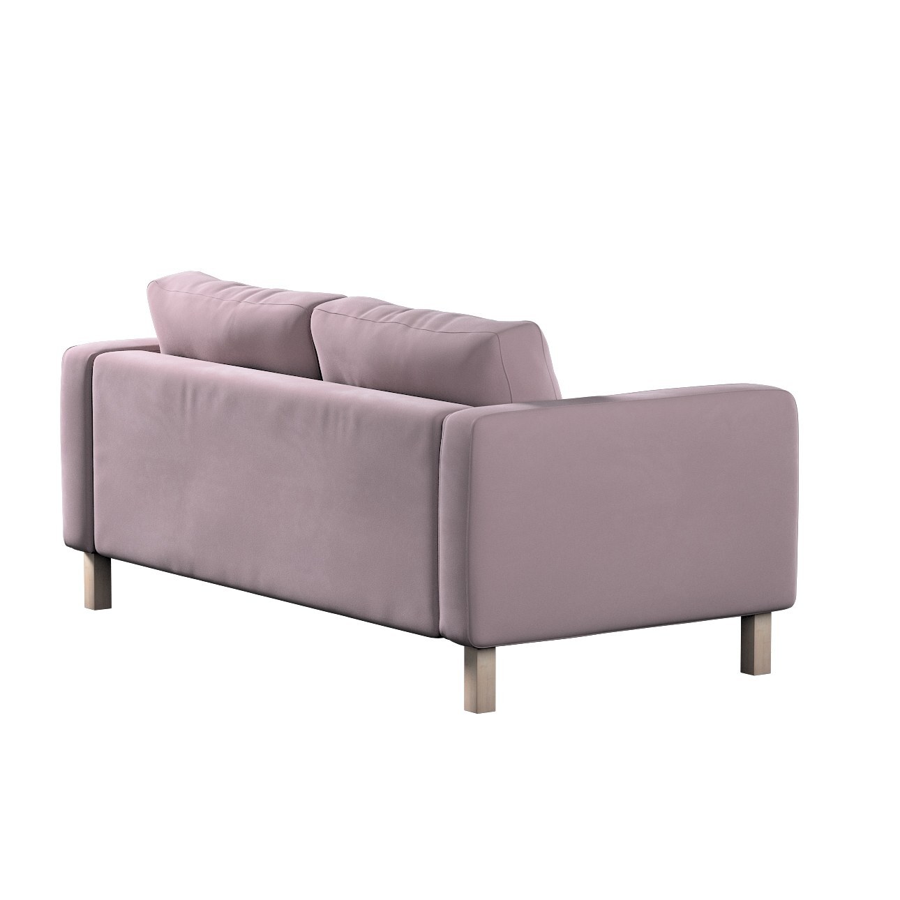 Bezug für Karlstad 2-Sitzer Sofa nicht ausklappbar, rosa, Sofahusse, Karlst günstig online kaufen