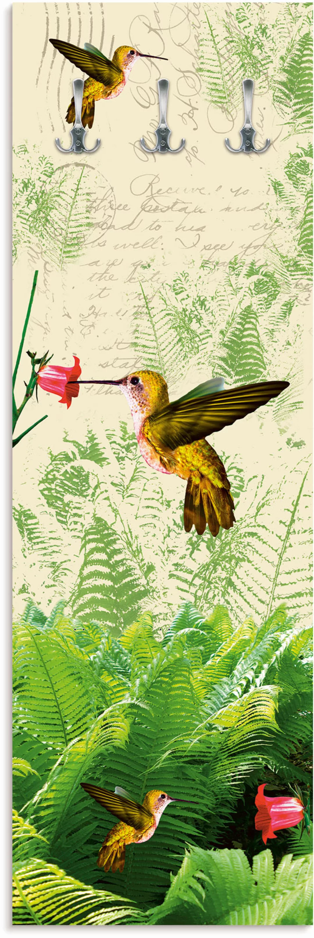 Artland Garderobenleiste "Kolibri", teilmontiert günstig online kaufen